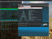 TWM Arch linux Qemu